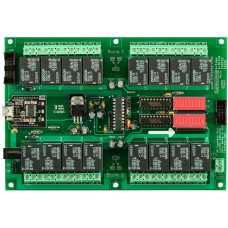 Industrial Relay Controller 16-Channel SPDT + UXP Expansion Port